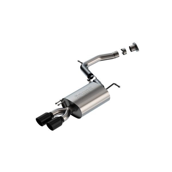 【USA在庫あり】 Borla 20-22 Hyundai Palisade/2023 Kia Telluride 3.8L V6 S-Type Axle-Back Exhaust w/ Black Chrome Tip bor11980BC HD店