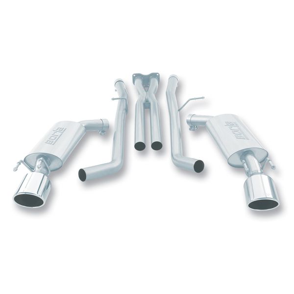【USA在庫あり】 Borla 05-06 Pontiac GTO Coupe 2dr 6.0L 8cyl AT/MT 4spd/6spd RWD SS Catback Exhaust w/ inXin Pipe bor140165 HD店