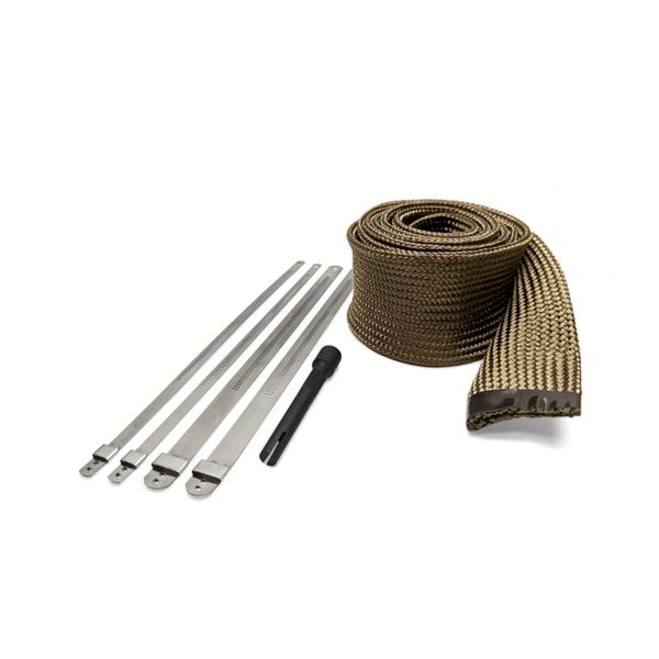 【USA在庫あり】 DEI Powersport Exhaust Sleeve Kit - Titanium dei10022 HD店