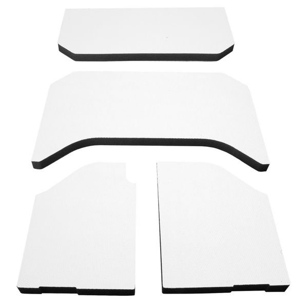 【USA在庫あり】 DEI 11-18 Jeep Wrangler JK 4-Door Boom Mat Headliner - 4 Piece - White dei50141 HD店