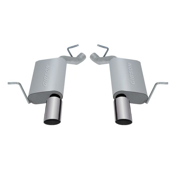 【USA在庫あり】 Gibson 11+ Dodge Durango R/T 5.7L 2.25in Axle-Back Dual Exhaust - Stainless gib616006 HD店