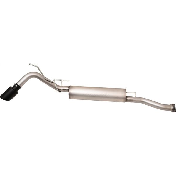 【USA在庫あり】 Gibson 16-22 Toyota Tacoma 3.5L 2.5in Cat-Back Single Exhaust System Stainless - Black Elite gib618820B HD店