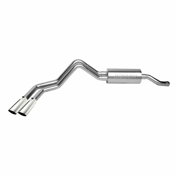 【USA在庫あり】 Gibson 01-05 Ford Ranger XL 2.3L 1.75in Cat-Back Dual Sport Exhaust - Aluminized gib9802 HD店