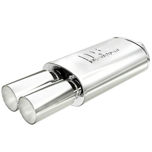 【USA在庫あり】 MagnaFlow Muffler W/Tip Mag SS 14X5X8 2.25/3. mag14816 HD店