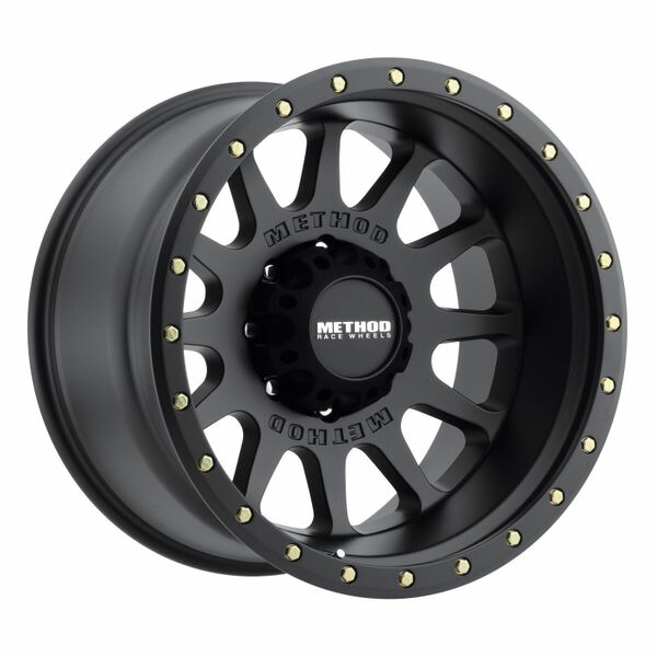 【USA在庫あり】 Method MR605 NV 20x9 -12mm Offset 8x6.5 121.3mm CB Matte Black Wheel mrwMR60529080512N HD店