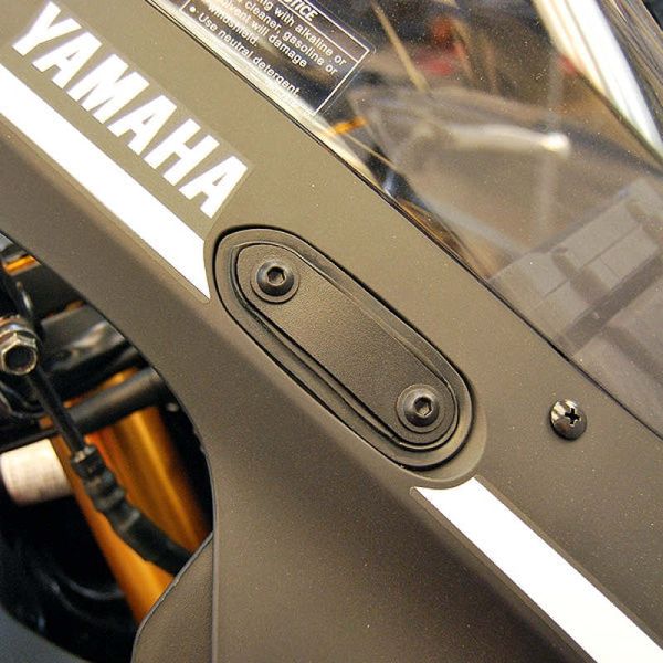 【USA在庫あり】 New Rage Cycles 19+ Yamaha R3 Mirror Block Off Plates newR3-MBO HD店