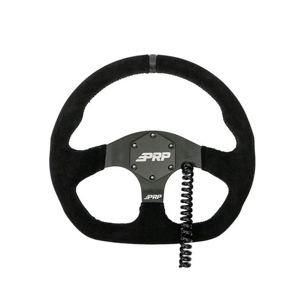 【USA在庫あり】 PRP Heated Comp-R Suede Steering Wheel - Black prpG250-H HD店