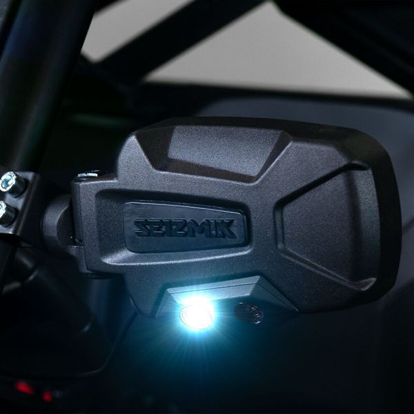 【USA在庫あり】 Seizmik 04+ Can Am/ Hon/ Kaw/ Pol/ Yam Pursuit Night Vision LED Mirror - 2 in. Clamp Pair szm18087 HD店