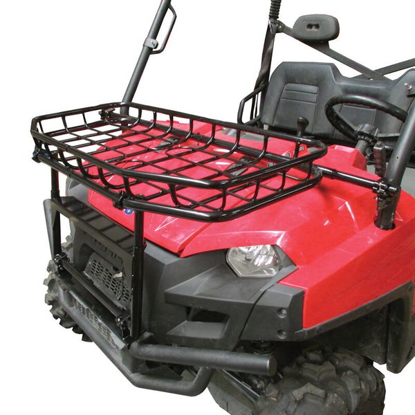 【USA在庫あり】 Seizmik 15-23 Polaris Ranger Full/Mid-Size Ranger Hood Rack - Black szm58-08070 HD店