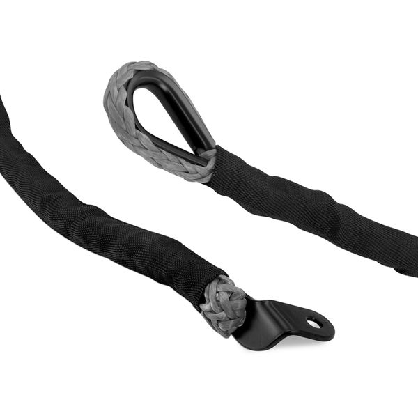 【USA在庫あり】 Borne Off-Road Synthetic Rope - 3/8in x 85ft - Grey brnBNWN-SR-38-85GR HD店