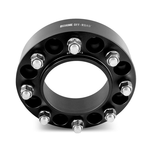 【USA在庫あり】 Borne Off-Road Wheel Spacers 8x180 124.1 50 M14 Black brnBNWS-009-500BK HD店