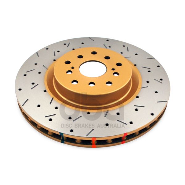 【USA在庫あり】 DBA 04-12 Subaru STi/2017 BRZ w/Perf. Pkg. 10 Stud Hole Front Drilled & Slotted 4000 Series Rotor dbaDBA4654XS-10 HD店