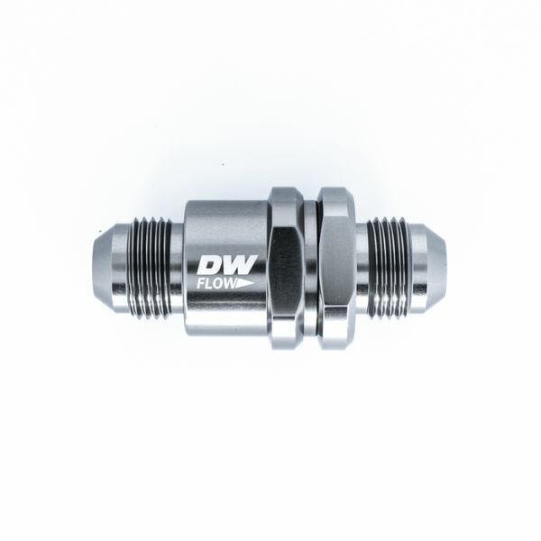 【USA在庫あり】 DeatschWerks 8AN Male Flare + 8AN Male Flare One Way Check Valve dwk6-02-0724 HD店