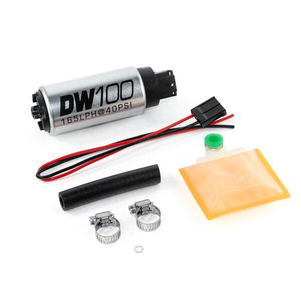 【USA在庫あり】 DeatschWerks 165 LPH In-Tank Fuel Pump w/ Universal Install Kit dwk9-101-1000 HD店