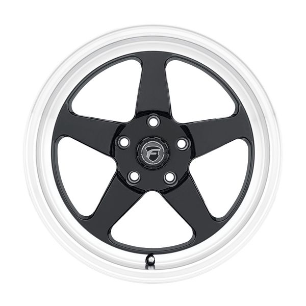 【USA在庫あり】 Forgestar D5 Drag 18x5.0 / 5x115 BP / ET-37 / 1.5in BS Gloss Black Wheel frgF0918C071N37 HD店