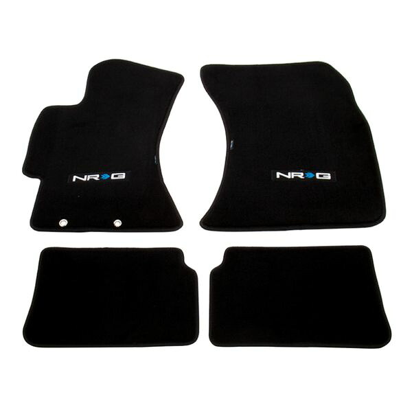 【USA在庫あり】 NRG Floor Mats - 2009-2011 Subaru Impreza WRX/STi (NRG Logo) - 4pc. nrgFMR-410NRG HD店