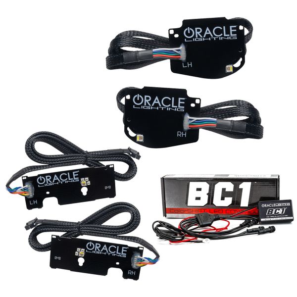 【USA在庫あり】 Oracle 19-21 Chevy Camaro SS/RS RGBW+A Headlight DRL Kit - ColorSHIFT w/ BC1 Controller orl1419-335 HD店