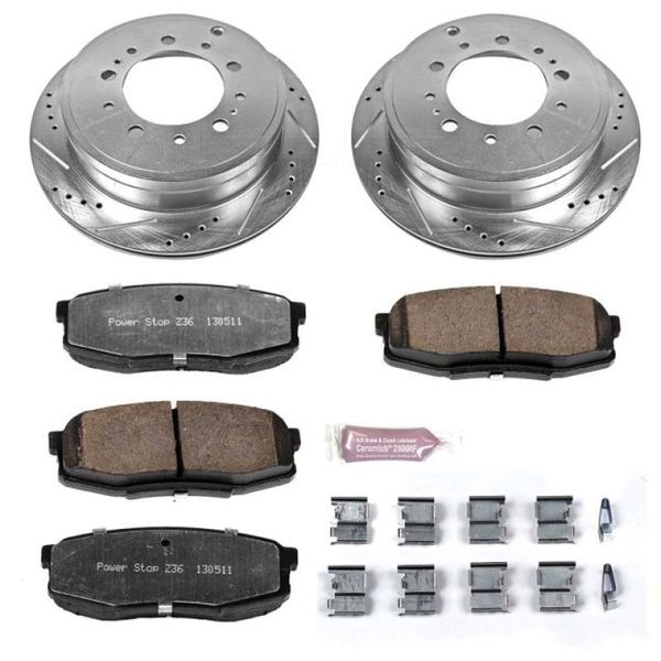 【USA在庫あり】 Power Stop 08-11 Lexus LX570 Rear Z36 Truck & Tow Brake Kit psbK3073-36 HD店