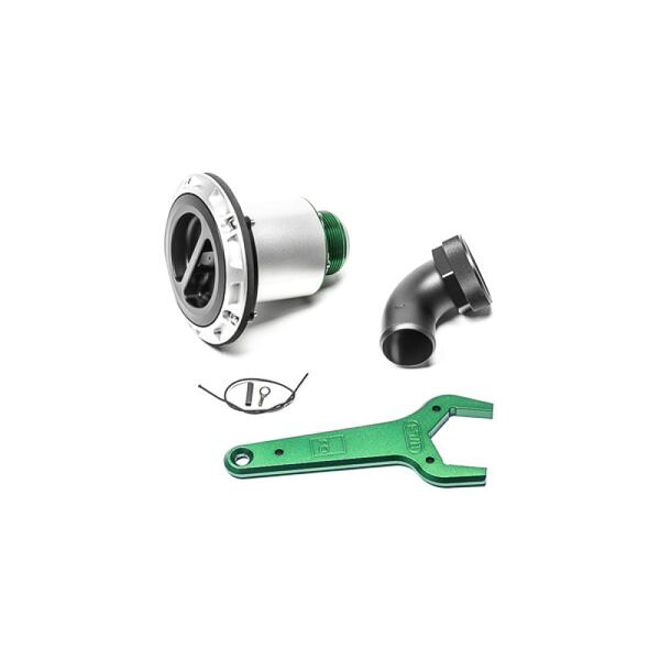 【USA在庫あり】 Radium Engineering Remote Mount Vented Standard Filler 1.5in Elbow rad20-1105-V HD店