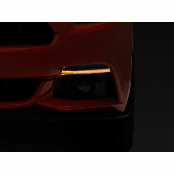 【USA在庫あり】 Raxiom 15-17 Ford Mustang Axial Series LED Sequential Turn Signals (Smoked) rax408222 HD店