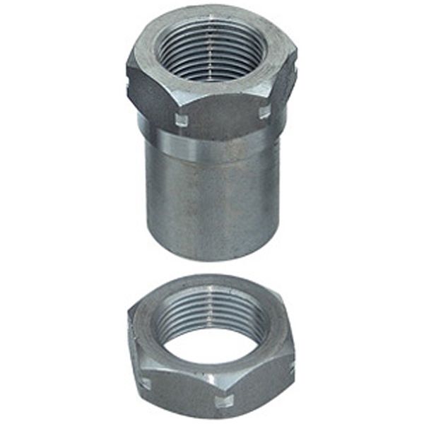 【USA在庫あり】 RockJock Threaded Bung With Jam Nut 1in-14 LH Thread Set rokCE-9113BL HD店