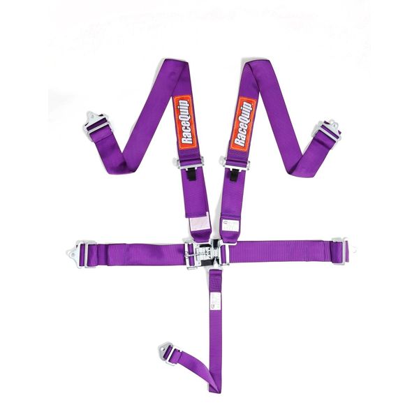 【USA在庫あり】 RaceQuip Purple L & L 5pt Seat Belt rqp711051 HD店