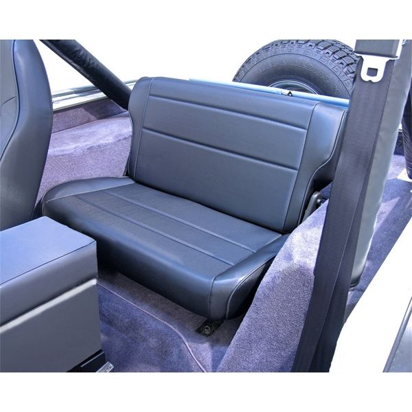 【USA在庫あり】 Rugged Ridge Fold & Tumble Rear Seat Black 76-86 Jeep CJ7/Laredo/Renegade rug13462.01 HD店