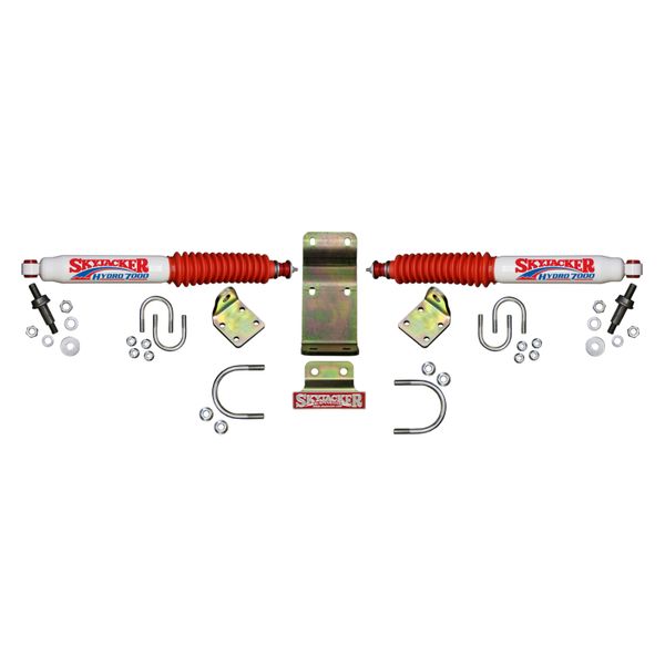 【USA在庫あり】 Skyjacker 2007-2010 Jeep Wrangler (JK) 4 Wheel Drive Steering Damper Kit sky7203 HD店