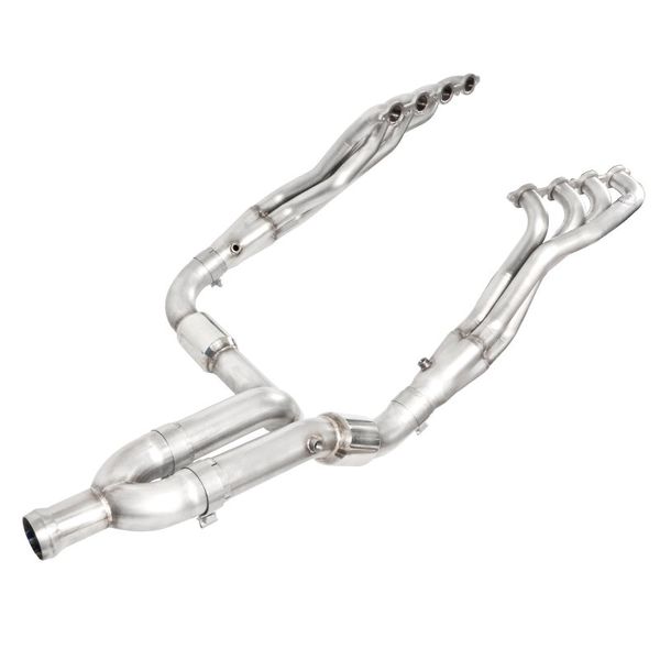 【USA在庫あり】 Stainless Works 2007-13 Chevy Silverado/GMC Sierra Headers 1-7/8in Primaries High-Flow Cats Y-Pipe sswCT07HCATY HD店