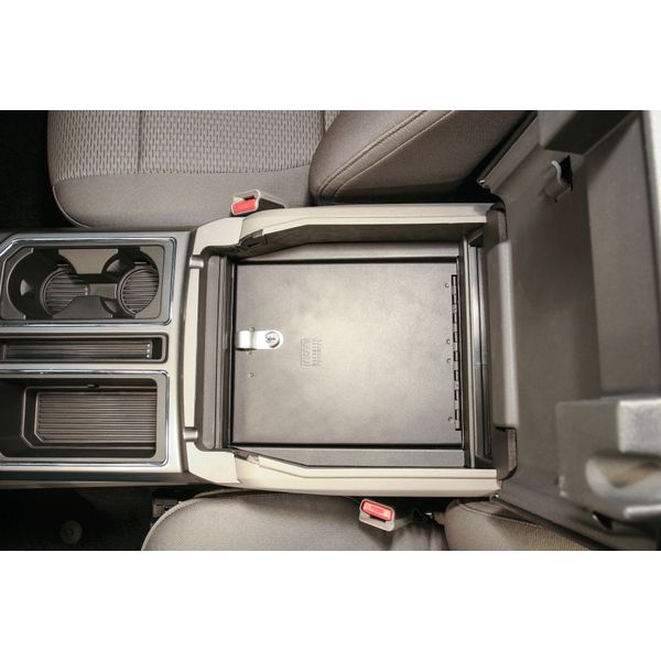 【USA在庫あり】 Tuffy Console Safe W/ Key Lock For Ford Fseries Flow Thru Console tfy317-01 HD店