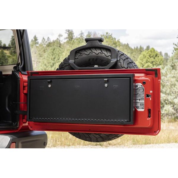 【USA在庫あり】 Tuffy Tailgate Lockbox W/ Keyed Lock For Jeep Wrangler tfy349-01 HD店