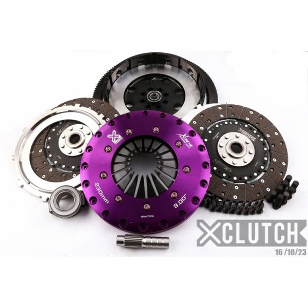 【USA在庫あり】 XClutch 17-21 Honda Civic Type R 2.0L 9in Twin Solid Organic Clutch Kit xclXKHN23537-2G HD店