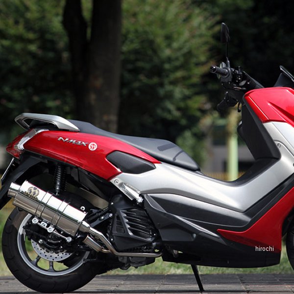 SP忠男 スリップオンマフラー パワーボックス フル サイレントバージョン N-MAX155 ステンレス NM1-PB-13 HD