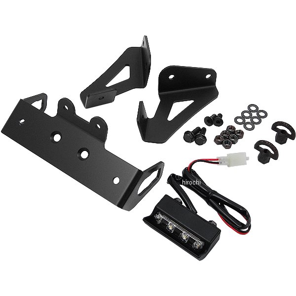 【メーカー在庫あり】 アクティブ ACTIVE フェンダーレスキット LEDナンバー灯付き 13年-15年 ニンジャ250、Z250 黒 1157079 HD店｜ヒロチー商事 ハーレー 店