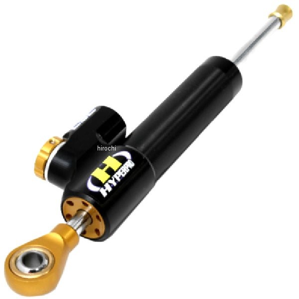 【メーカー在庫あり】 ハイパープロ HYPERPRO ステアリングダンパー 汎用 CSCタイプ 75mm 黒 22141075 HD店｜ヒロチー商事 ハーレー 店
