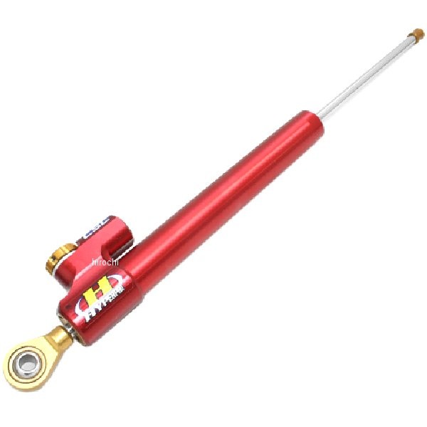 ハイパープロ HYPERPRO ステアリングダンパー 汎用 CSCタイプ 140mm 赤 22144140 HD店
