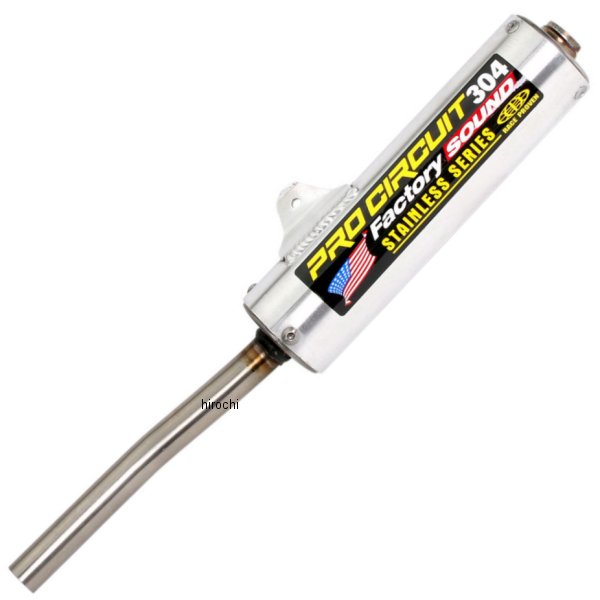 【USA在庫あり】 プロサーキット Pro Circuit 304 ファクトリーサウンド マフラー 86年-03年 KX60、RM60 ステンレス SK86060-304 HD店