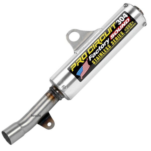 【USA在庫あり】 プロサーキット Pro Circuit 304 ファクトリーサウンド マフラー 88年 YZ250 ステンレス SY88250-304 HD店