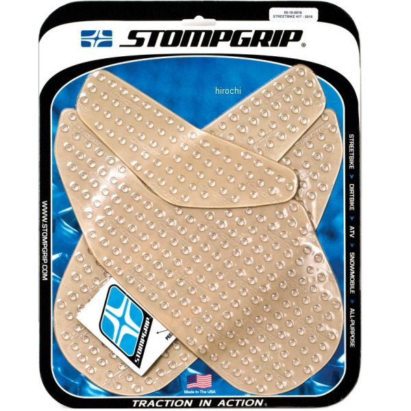 ストンプグリップ STOMPGRIP タンク グリップ ボルケーノ 04年-07年 CBR1000RR クリア 55-10-0016C HD店