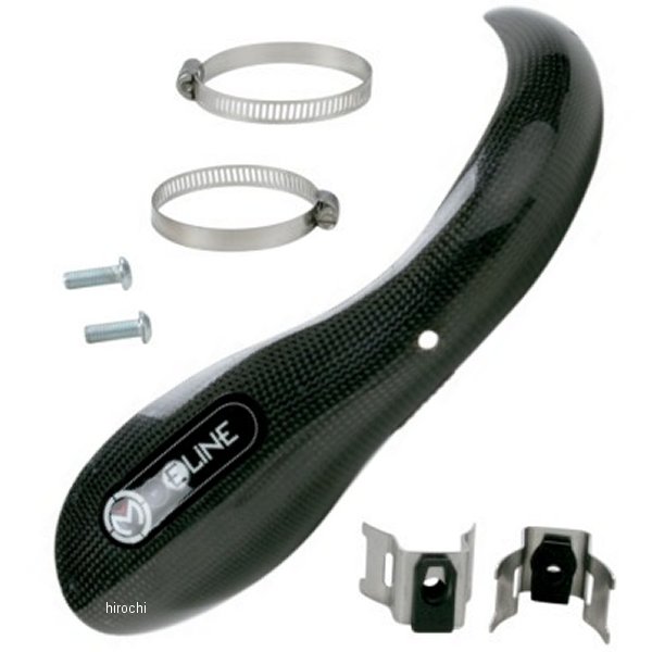 【USA在庫あり】 ムースレーシング MOOSE RACING マフラー パイプガード 06年-09年 CRF250R FMFメガボム用 1861-0497 HD店