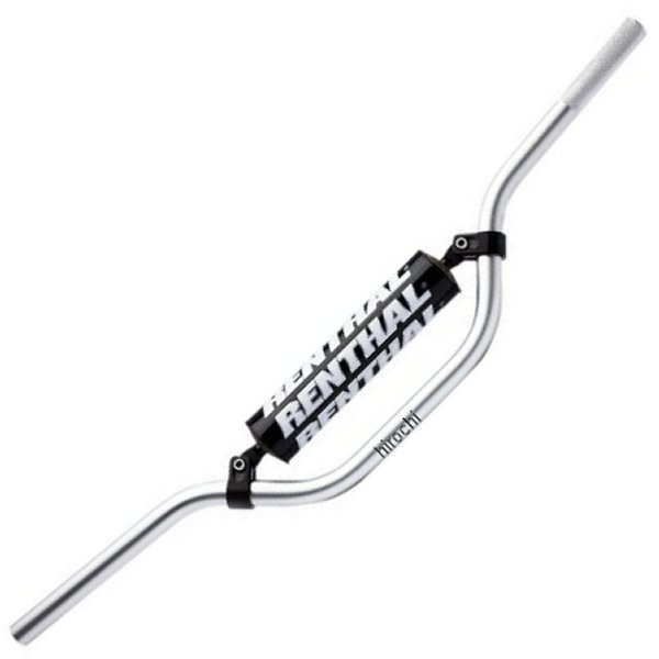 【USA在庫あり】 レンサル RENTHAL 22mm ハンドルバー MX ジミーバトン HIGH シルバー R7641-SI HD店