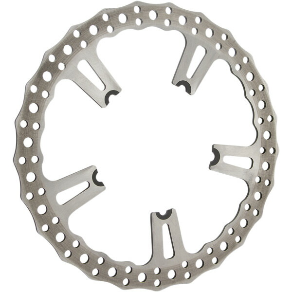 【USA在庫あり】 アレンネス Arlen Ness ローター 15インチ フロント Jagged ダイナ 左 1710-3224 HD店