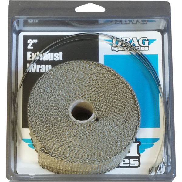 【USA在庫あり】 DRAG マフラー用ラップセット 51mm x7.62m ブロンズ 1861-1112 HD店