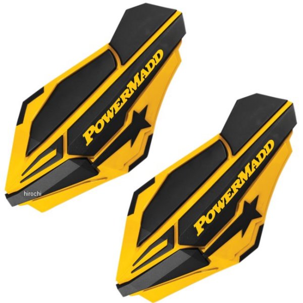 【USA在庫あり】 パワーマッド PowerMad ハンドガード センチネル Ski-Doo 黄/黒 0635-1055 HD店