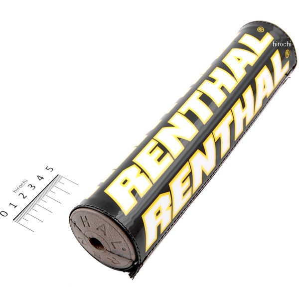 【USA在庫あり】 レンサル RENTHAL クロスバーパッド Team IssueSX 長さ240mm 黒/白/黄 renP287 HD店
