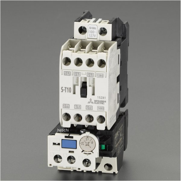 【メーカー在庫あり】 EA940MV-52AA エスコ ESCO 100V/200V 0.2Kw電磁開閉器 非可逆/標準形 EA940MV-52A HD店