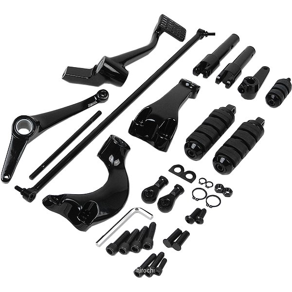 【USA在庫あり】 DRAG フォワードコントロール 標準ポジション 04年-13年 XL 黒 1622-0349 HD店｜ヒロチー商事 ハーレー 店