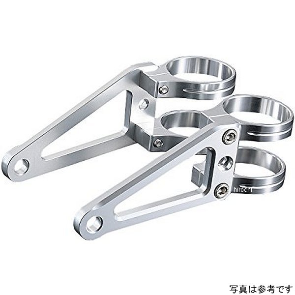【メーカー在庫あり】 ポッシュ POSH マシンドホリゾンヘッドライトステー 2クランプ φ39mm 黒 010049-06 HD店