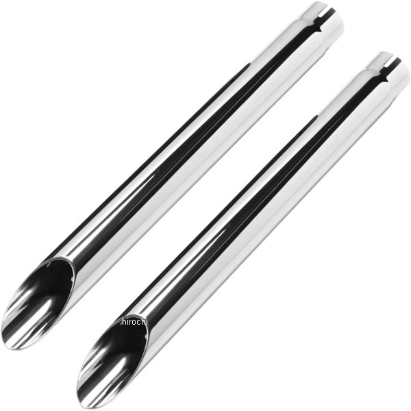 モーターステージ スリップオンマフラー ブラスドラッグ 07年以降 FLSTN、FLSTSB、FLS、FLSS クローム 2014010 HD店
