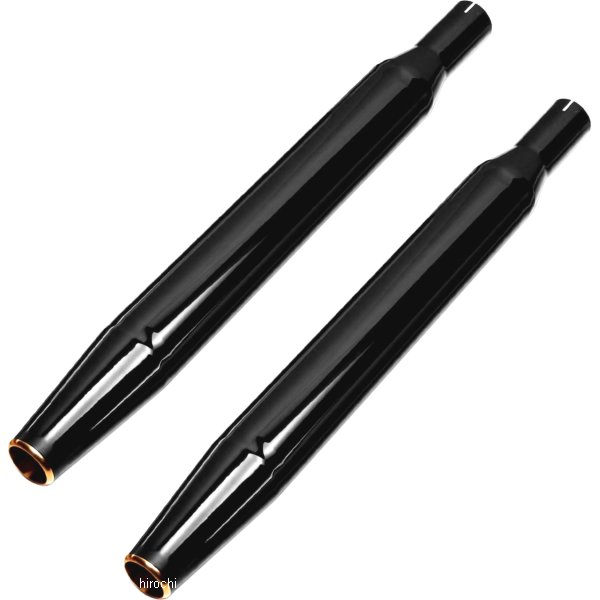 モーターステージ スリップオンマフラー ブラスグライド テーパード 12年以降 FLD、FXDL 黒 2013070C HD店